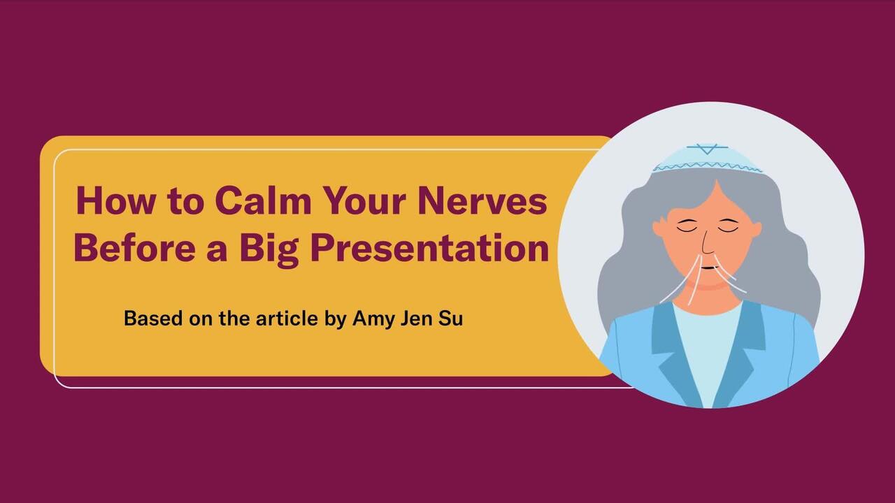 Nervousness During Presentation