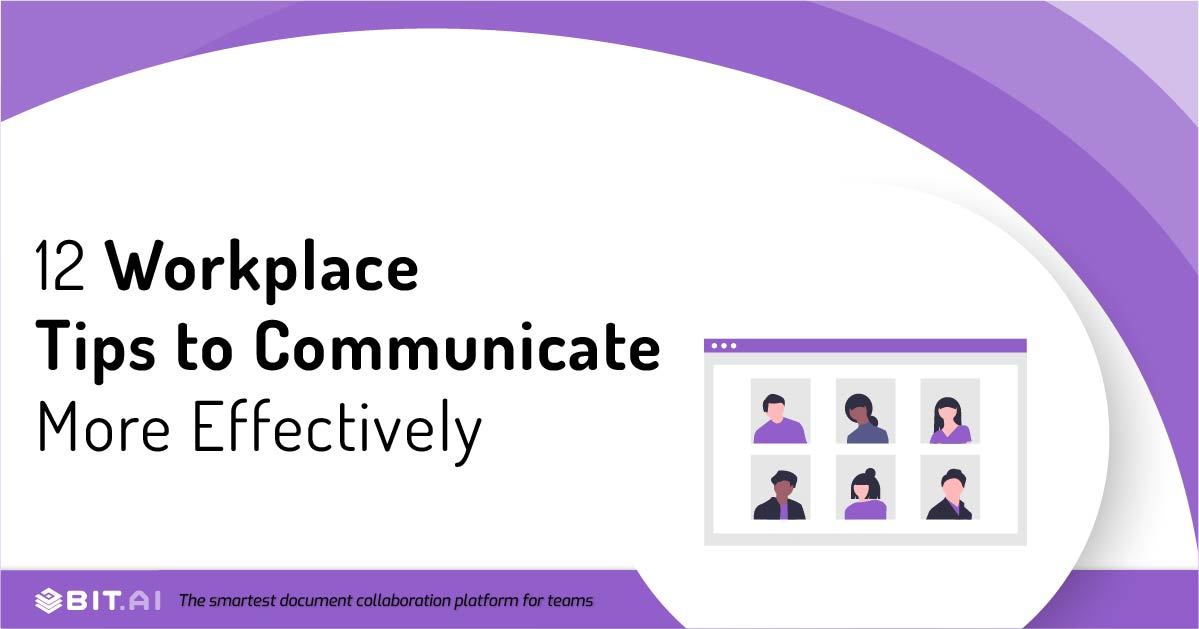 Effectively Communicate